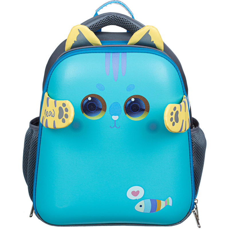 Изображение товара Ранец Комус Класс анатомический Котик с рыбкой для девочек