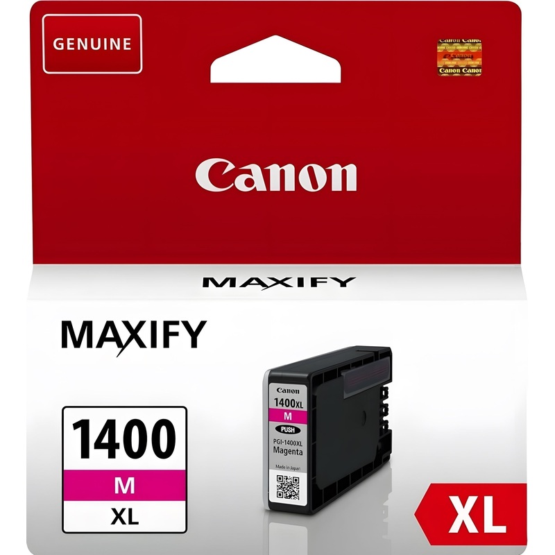 Изображение товара Уценка: оригинальный пурпурный картридж Canon PGI-1400XL M повышенной емкости