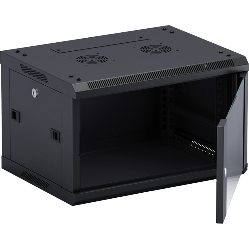 Изображение товара Телекоммуникационный настенный шкаф Neomax 9U 600x400x450 мм IP20 черный