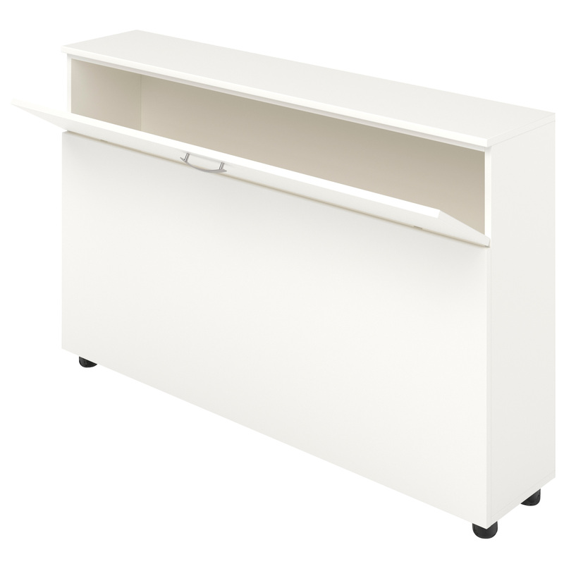 Изображение товара Тумба для плакатов (белый, 1270x260x820 мм)