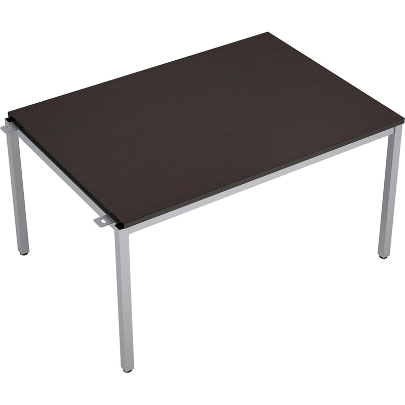 Изображение товара Модуль стола переговоров Avance 6МПН 003 венге/алюминий матовый 1400х1000х750 мм