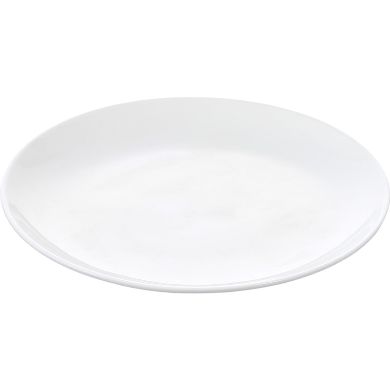 Изображение товара Обеденная фарфоровая тарелка Wilmax Olivia Pro, 25.5 см, комплект 6 шт, белая