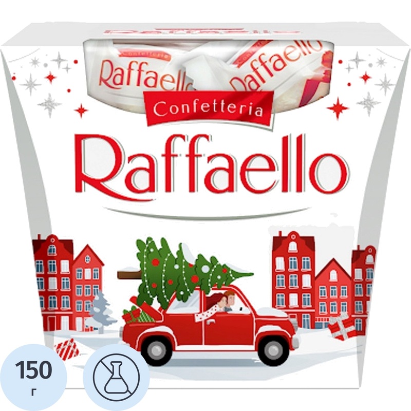 Изображение товара Конфеты Raffaello 150 г - нежное лакомство для вас и ваших близких