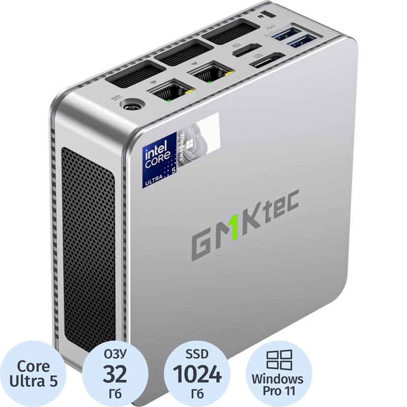 Изображение товара Неттоп GMK Technology NucBox K9 Core Ultra 5 32ГБ SSD Windows 11 Pro