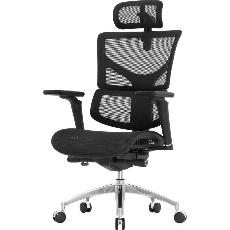 Изображение товара Кресло Falto SAIL ART чёрное для руководителей с эргономикой