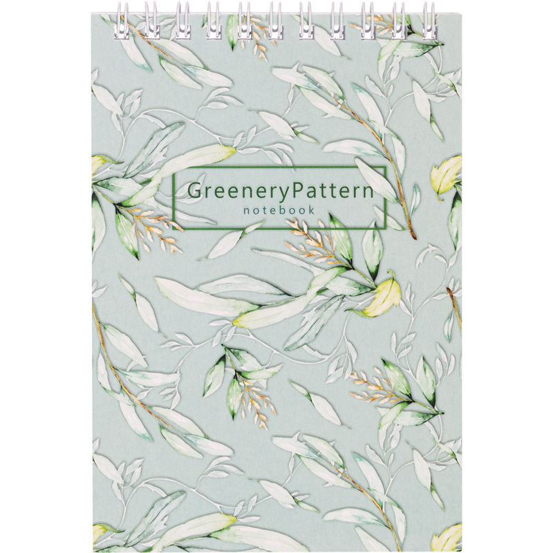 Изображение товара Блокнот Attache Selection Цветы А6 60 листов в клетку на спирали