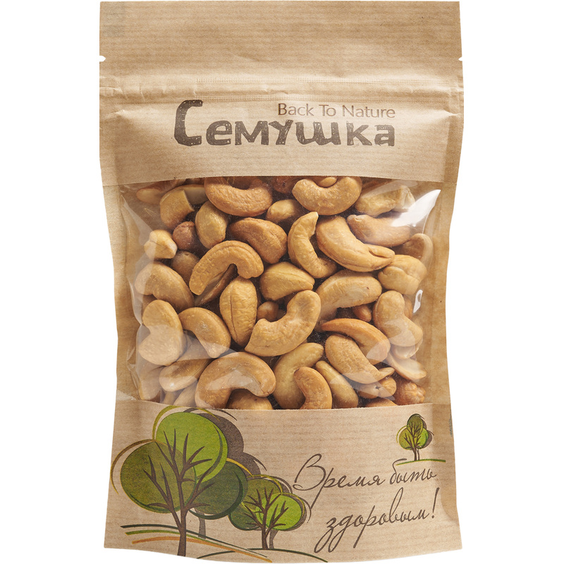 Изображение товара Жареный кешью Семушка 150 г натуральный полезный орех в России