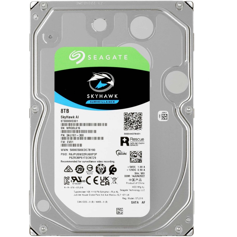 Изображение товара Жесткий диск Seagate ST8000VE001 8 ТБ SATA 7200 об/мин