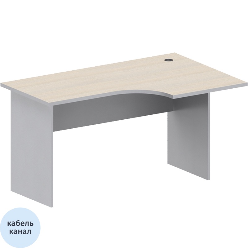 Изображение товара Эргономичный стол Комус Мебель Easy Standard 008.235 правый