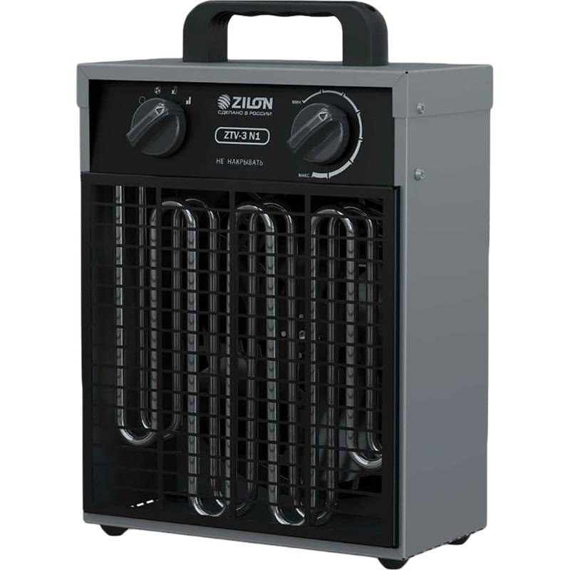 Изображение товара Тепловая пушка Zilon ZTV-3 N1 электрическая 3 кВт обогрев до 35 м2 Беларусь