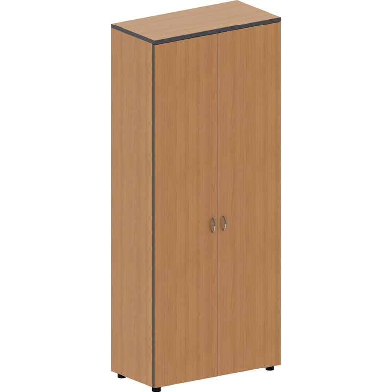 Изображение товара Уценка Шкаф для документов Агат из ЛДСП цвета ольха 2 дверцы 4 полки Россия