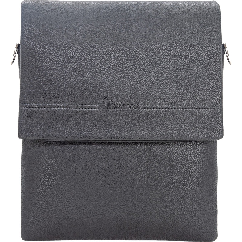 Изображение товара Мужская сумка планшет Pellecon из искусственной кожи на плечо 33x27x5 см