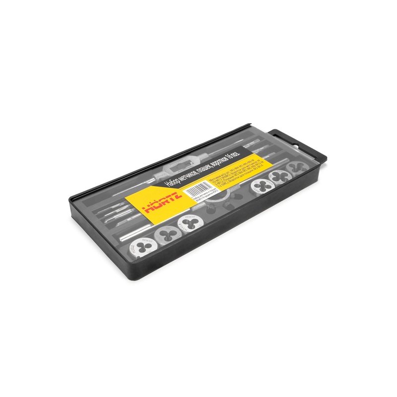 Изображение товара Набор метчиков и плашек М3-М12 16 предметов HORTZ (925527)