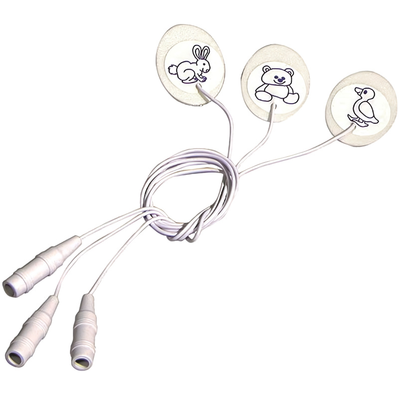 Изображение товара Электроды для ЭКГ одноразовые Fiab неонатальные 23x30 мм с твердым гелем