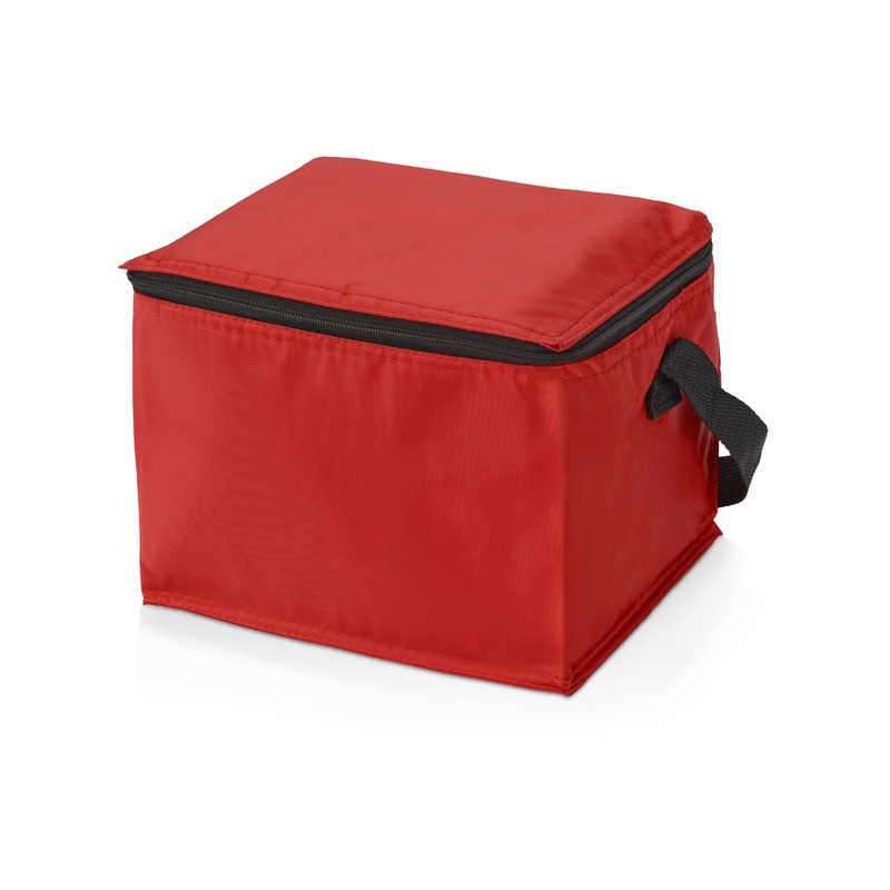 Изображение товара Сумка холодильник для продуктов Ороро красная 20x15x15 см полиэстер