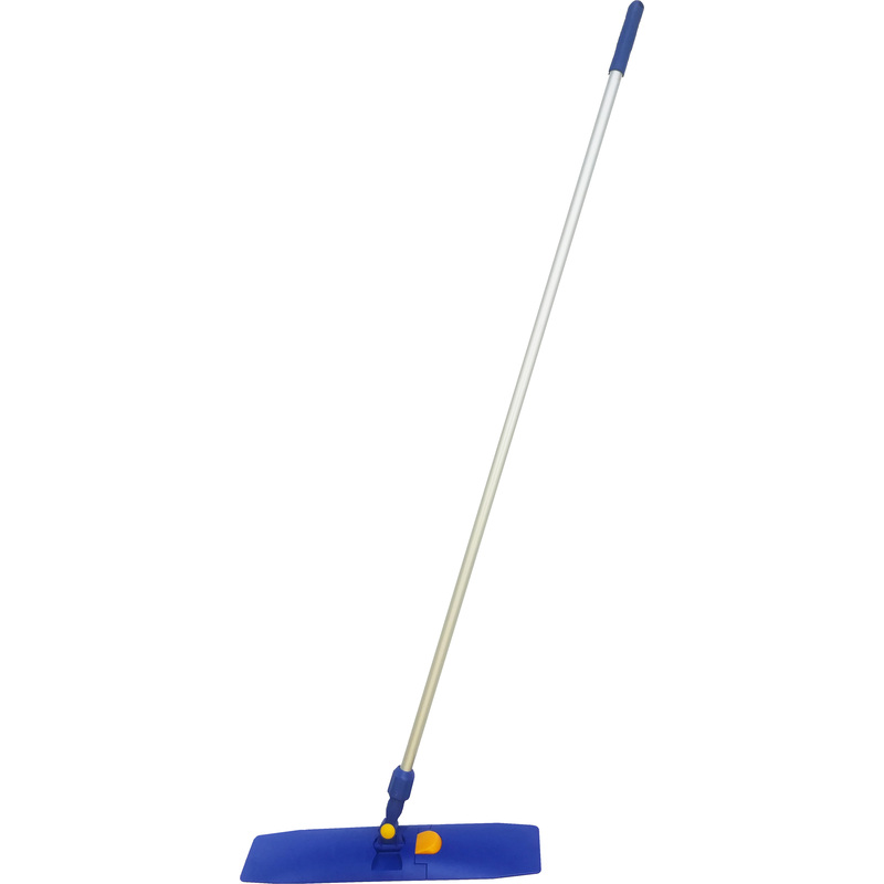 Изображение товара Швабра флаундер (плоская) без насадки рукоятка 140 см металл