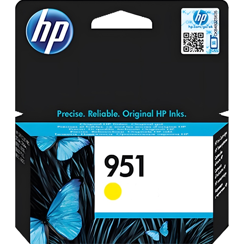 Изображение товара Картридж струйный HP 951 CN052AE желтый оригинальный для HP принтеров