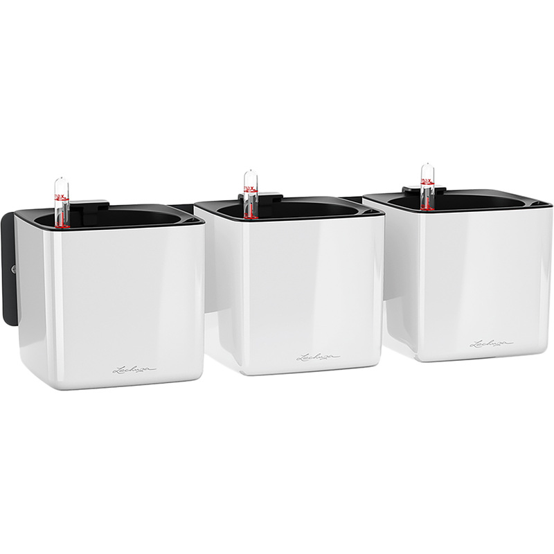 Изображение товара Набор кашпо для рассады 3 штуки Lechuza Green Wall Home Kit Glossy (1.4 л) (13523)
