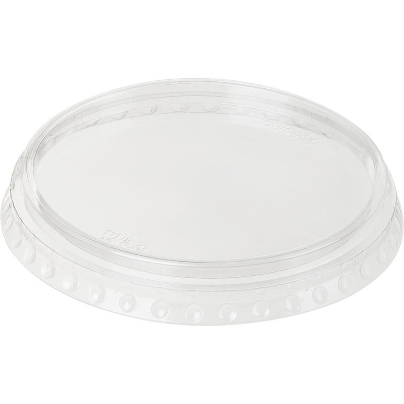 Изображение товара Крышка для стакана 95 мм пластиковая прозрачная Стиролпласт 1000 штук