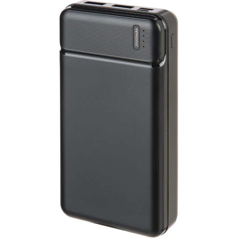 Изображение товара Уценка. Внешний аккумулятор (power bank) ProMega jet C-PBQ8 (20000 мАч, черный, C-PBQ8BK). уц_тех