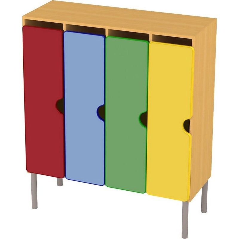 Изображение товара Шкаф для одежды МЦ-233-4 (разноцветный, 1108х439х1305 мм)