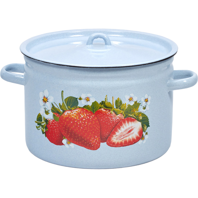 Изображение товара Кастрюля эмалированная на 7 литров Лысьвенские эмали для всех плит