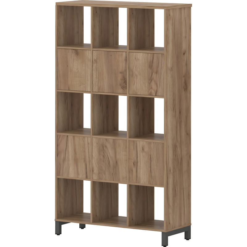 Изображение товара Стеллаж для документов Style Project SN.NSD-531 дуб табак/антрацит 1121x400x1982 мм