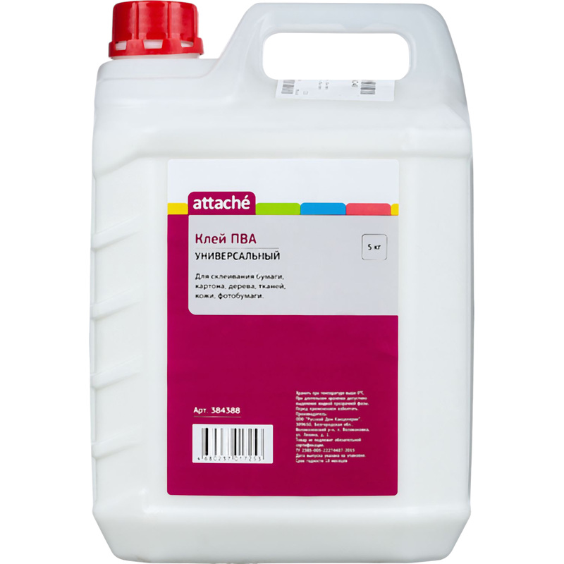 Изображение товара Клей ПВА 5 кг Attache