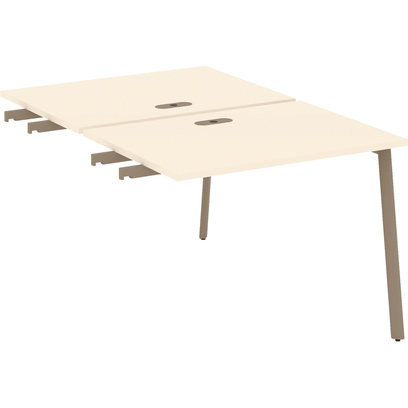 Изображение товара Стол-приставка Estetica ES.D.SPR-1-LP двойной златте/сатин