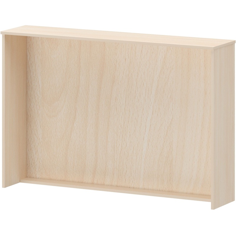 Изображение товара Стойка для ресепшн Арго А-554 прямая 1660х360х1220 мм цвет бук