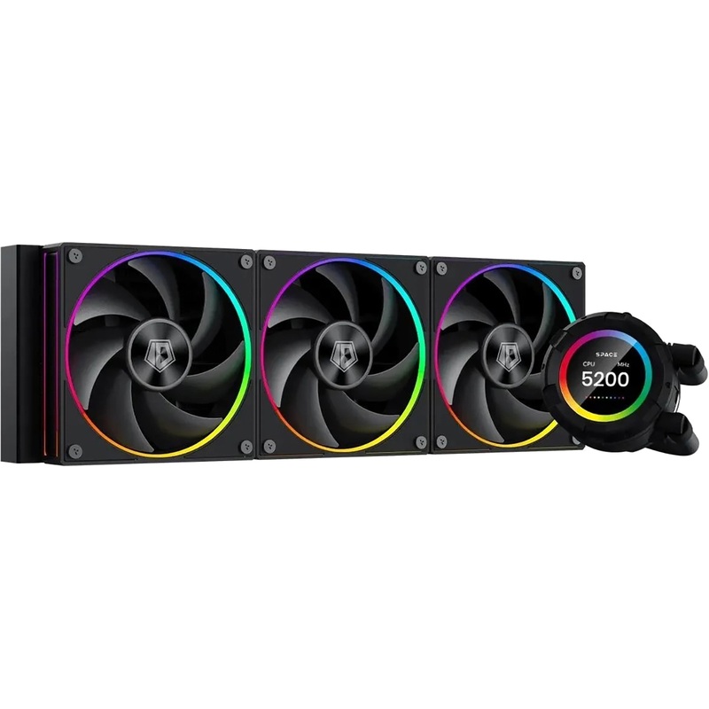 Изображение товара Жидкостное охлаждение для процессора ID-Cooling SL360 120x120 мм 3 вентилятора