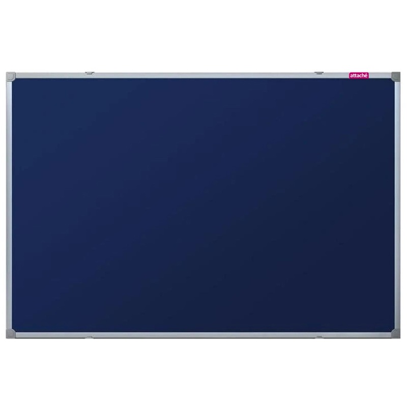 Изображение товара Настенная текстильная доска Attache 90x120 см с алюминиевой рамой Изображение товара Настенная текстильная доска Attache 90x120 см с алюминиевой рамой