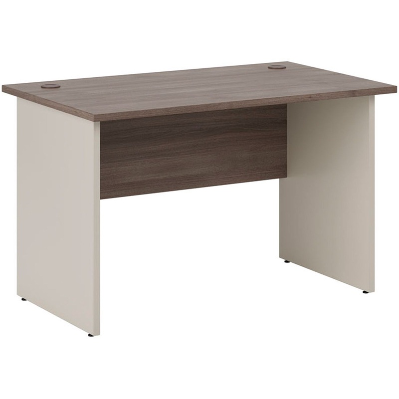 Изображение товара Стол прямой NLN36310131 (дуб тёмный шамони/бежевый, 1200х720х750 мм)