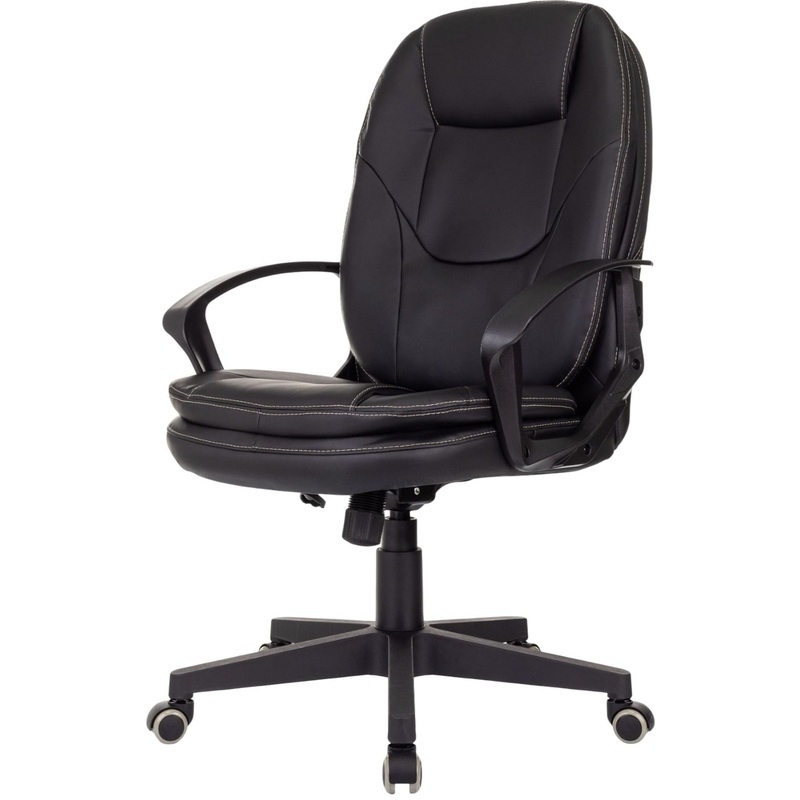 Изображение товара Кресло для руководителя Easy Chair 668 черное из экокожи с механизма Top Gun