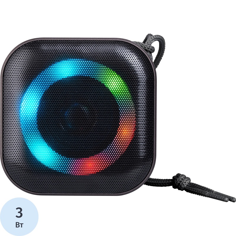 Изображение товара Портативная акустика Defender Enjoy 10 черная 3 Вт Bluetooth 5.3 Цена 590 рублей