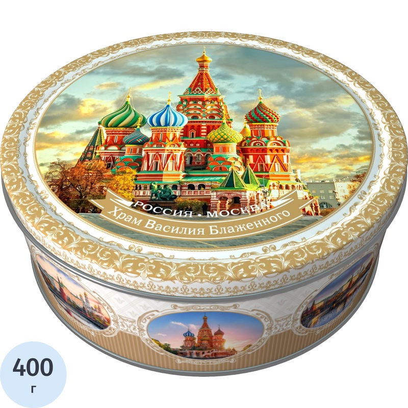 Изображение товара Печенье сдобное Сладкая Сказка Regnum Москва с сахарной обсыпкой 400 г