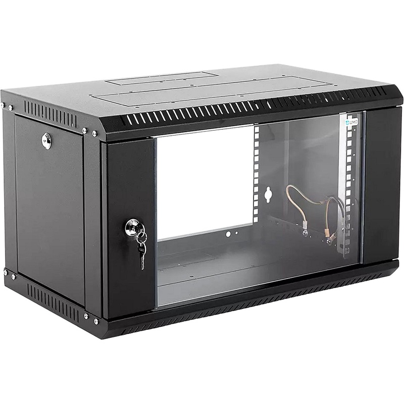 Изображение товара Телекоммуникационный настенный шкаф ЦМО 6U ШРН-Э-6.500-9005 342x600x520 мм