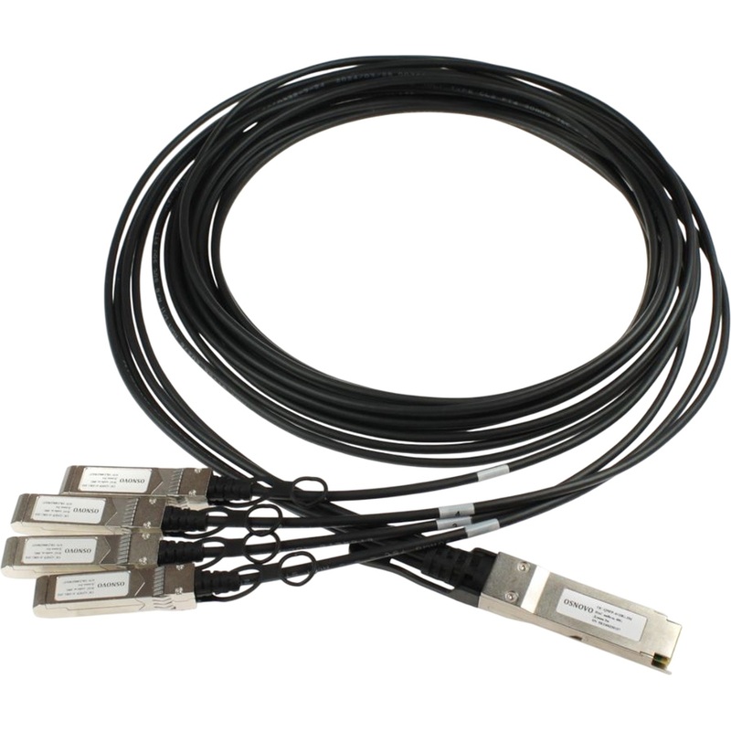 Изображение товара Кабель прямого подключения (DAC) Osnovo OC-QSFP-4x10G-3M 3 м