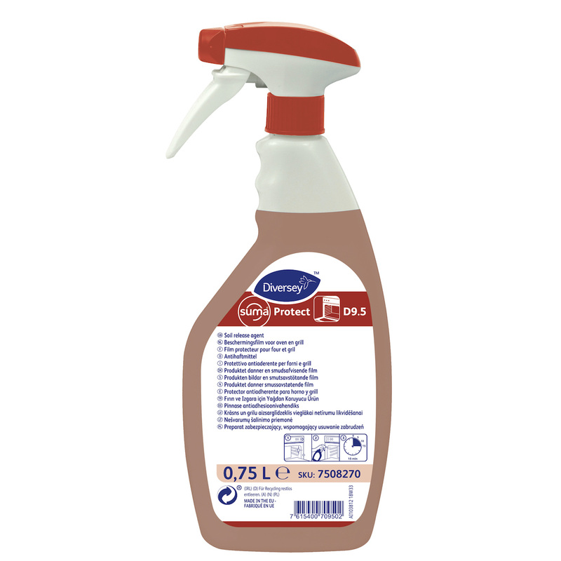 Изображение товара Защитное покрытие для печей и грилей Diversey Suma Protect D9.5 750 мл