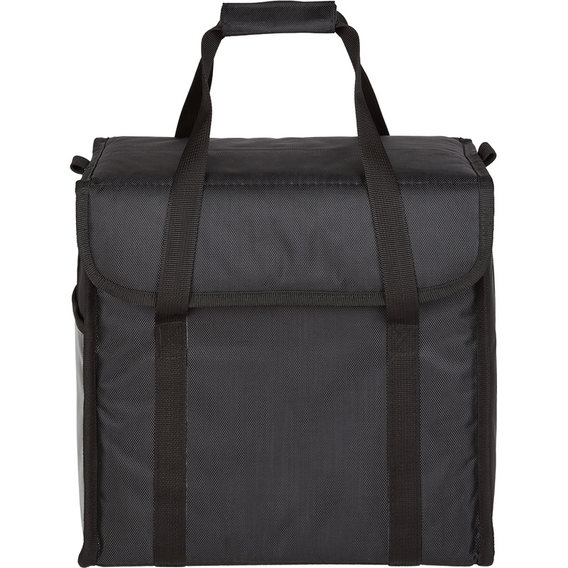 Изображение товара Термосумка из оксфорда черная 35х25х35 см объем 31 литр для обедов