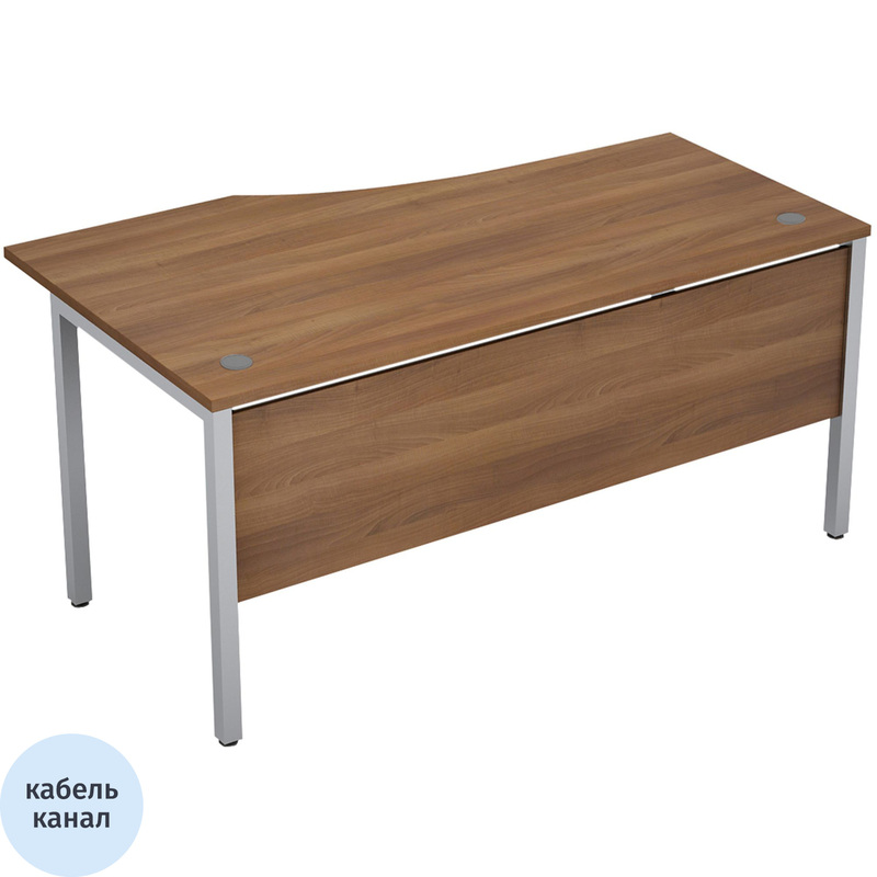 Изображение товара Эргономичный рабочий стол Avance 6МД.020 левый серый венге Россия