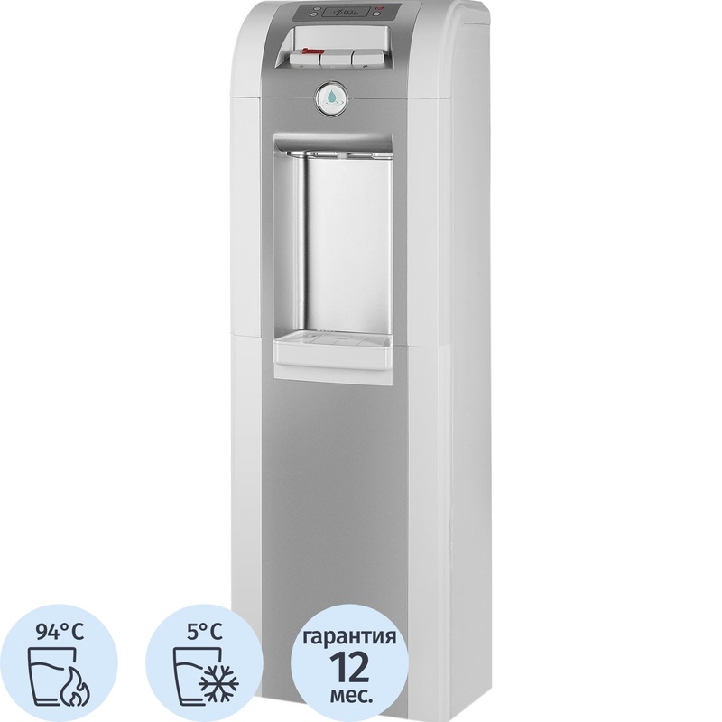 Изображение товара Кулер для воды Ecotronic P8-LX белый с нагревом и охлаждением