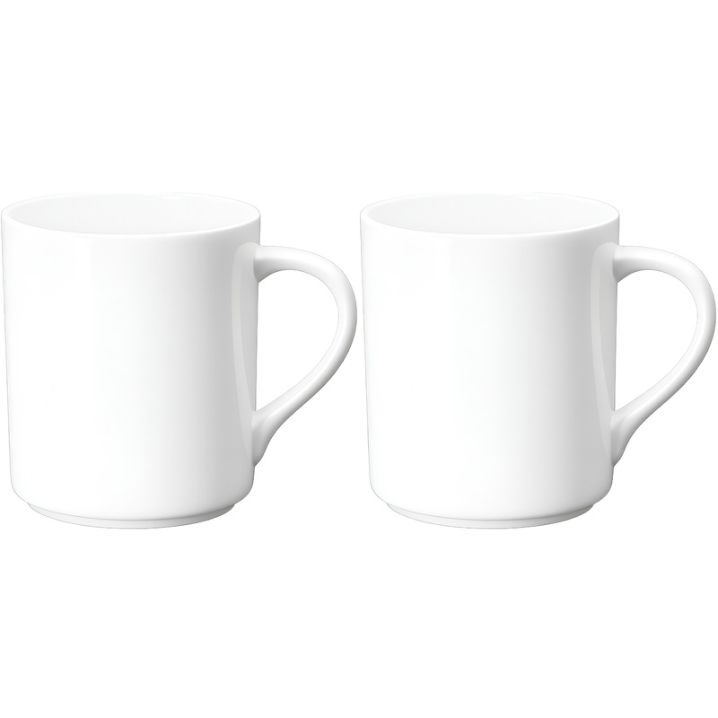 Изображение товара Кружка Wilmax фарфоровая 350 мл (2 штуки в упаковке, WL-993040/A)