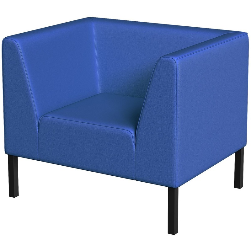 Изображение товара Кресло Bonus синее (искусственная кожа)