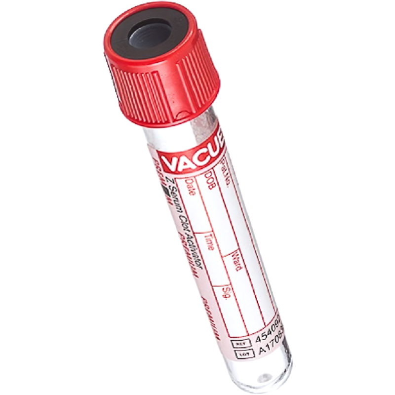 Изображение товара Вакуумные пробирки Vacuette 4 мл пластик с активатором свертывания 50 штук