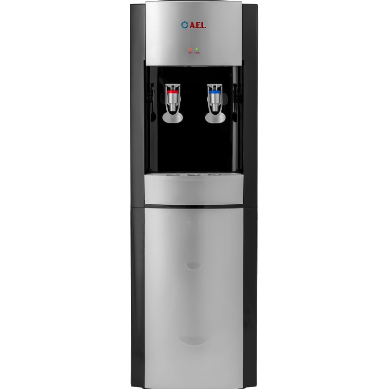 Изображение товара Кулер для воды AEL LD-AEL-28 черный/серебристый с нагревом и охлаждением