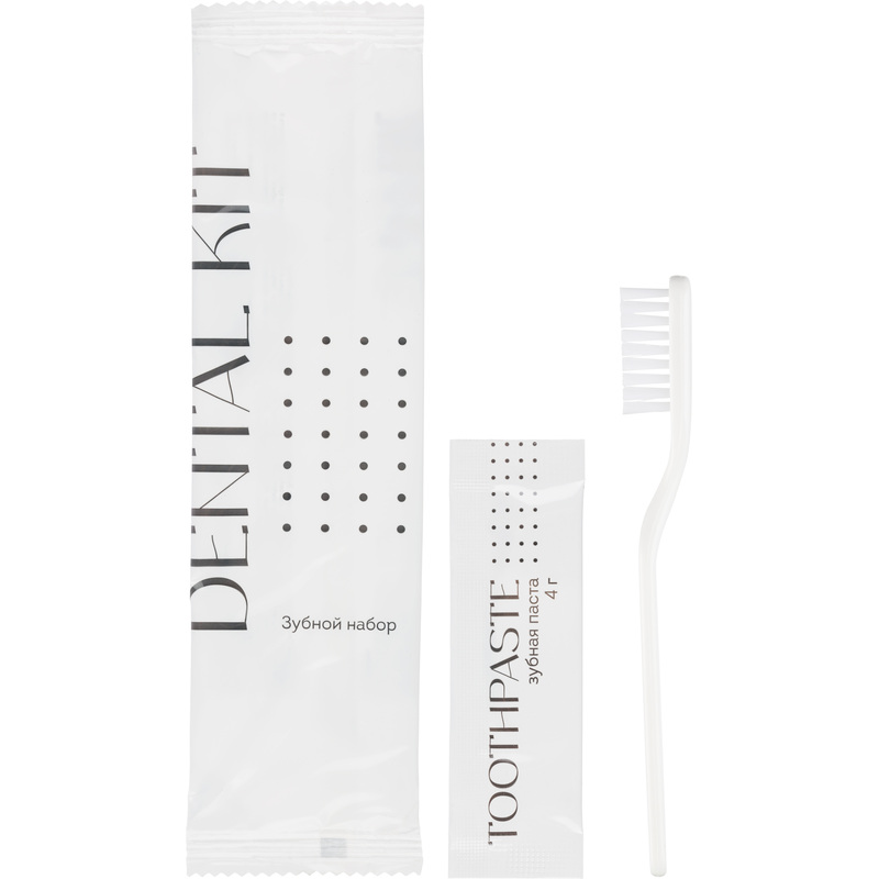 Изображение товара Набор зубной Выбор есть флоупак зубная щётка и паста 300 штук для гостиниц и салонов