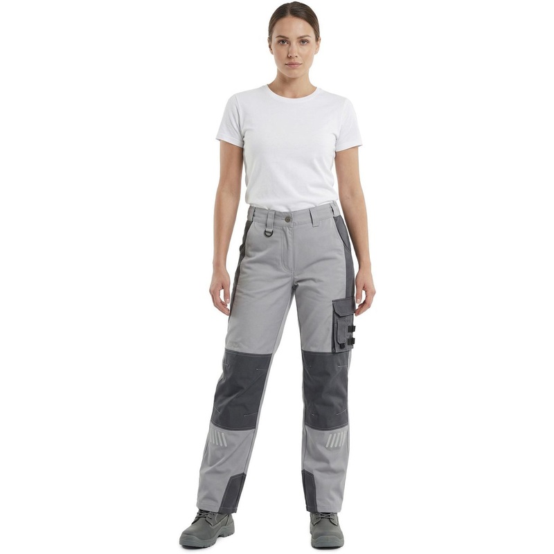 Изображение товара Женские рабочие летние брюки TOPFORT Акетон л33-БР серые, защита и комфорт