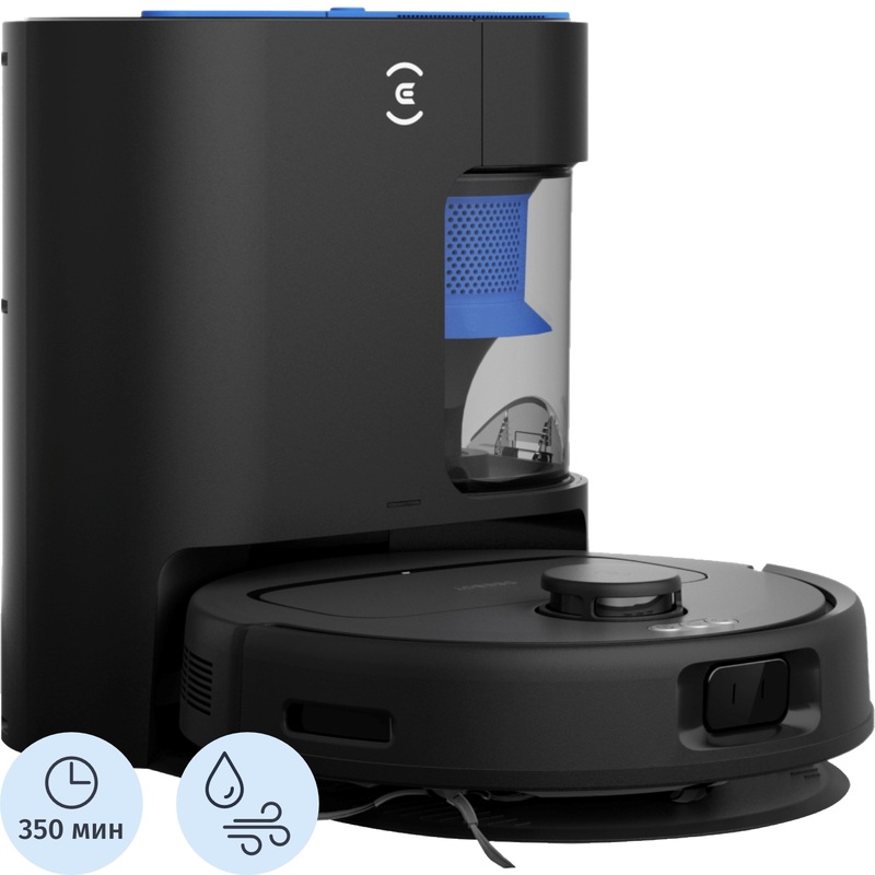 Изображение товара Робот-пылесос для комбинированной уборки Ecovacs Deebot N20e YDLX11-32ED чёрный