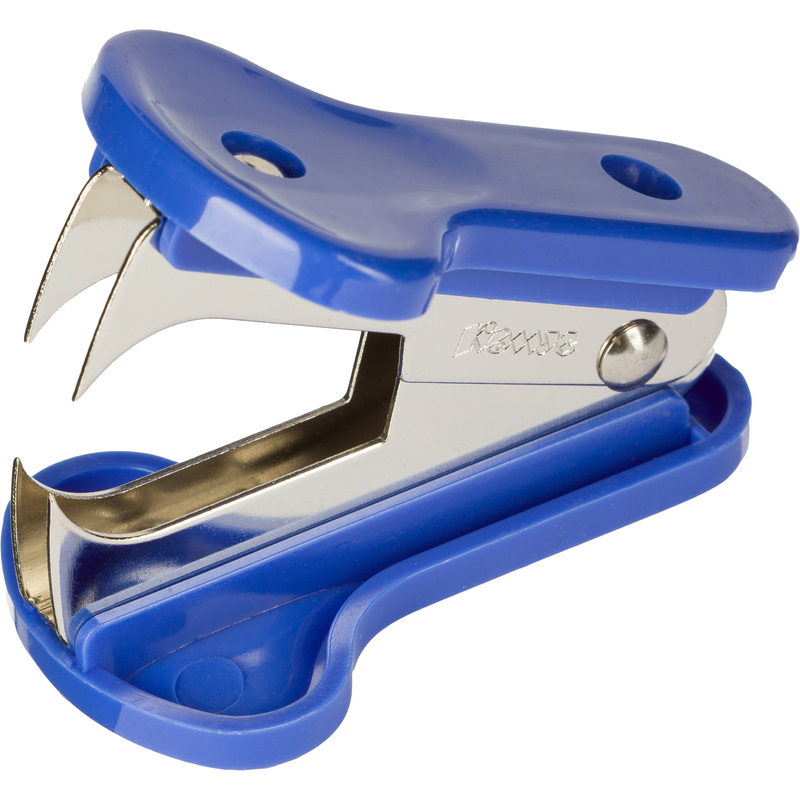 Изображение товара Антистеплер Комус синий для удаления скоб №10, 24/4, 24/6 - высокое качество и долговечность